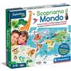 CLEMENTONI S.P.A. Clementoni Sapientino più Scopriamo Il Mondo Gioco Educativo Geografia 6 Anni+