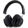 DKNY CUFFIE BLUETOOTH 5.3v QUALITY SOUND PU LEATHER BLACK PER SMARTPHONE