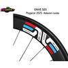 2025 Pogacar ROSSO BLU BIAN ENVE SES 2.3 / 3.4 / 4.5 / 5.6 / 6.7 ADESIVI RUOTE