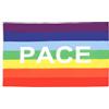 Bandiera Arcobaleno Pace 150X90Cm - Bandiera Pace - Rainbow Flag 90 X 150 Cm