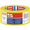 TESA selbstklebendes Warnband aus PVC zur Kennzeichnung, gelb 33m x50mm