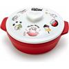 Sanrio Pentola in argilla ceramica Hello Kitty 22,5 cm per forno a microonde 1-2...