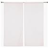 Coppia Di Vetrine - Passante Asta - Ecru - 45 X 120 Cm - 100% Poliestere - Certi