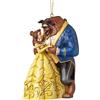 Disney Traditions Bella E La Bestia, Resina, Multicolore, 8X8X10 Cm