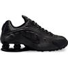 NIKE Shox R4 (GS) Sneakers Junior Ragazzi, Nero - CW2626-003
