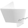 FanEurope - Intec Light Applique in gesso verniciabile bianca Origami 1XE27 OR/20
