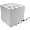 FanEurope - Intec Light Applique in gesso verniciabile bianca Rubik-AP1 1XG9 RAP1/20