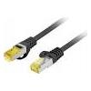 Lanberg Cavo di rete Lanberg Patchcord kat.6 S/FTP 3m PCF6A-10CU-0300-B Nero [AKLAGKSP6000742]