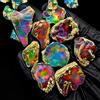 AK GEMS AND JEWELLERY Opale Nero Naturale Grezzo 50 Ct, Lotto 4-6