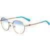 Chiara Ferragni 1012/BB 50 HOT Occhiali da Sole Oro Chiaro/Blu Sfumato