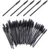 vgggrd 100 Pezzi Pennello per Ciglia, Monouso Scovolino Ciglia, Mini Scovolino Cils, Lash Brush Pennello per Ciglia per Sopracciglia Extension Ciglia (Nero)