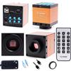 Telecamera Techrebal "Tramonto arancione" 16MP FULLHD e 4K per microscopio aranc