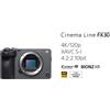 Sony FX30 Cinema Line | Videocamera Mirrorless 4K Super 35