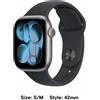Apple Watch Series 11 GPS 42mm Cassa in Alluminio Grigio Siderale Cinturino S...