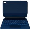 Typecase Edge con tastiera per iPad 11" (A16) 2025 / iPad 10.9" 2022 Blu Pacific