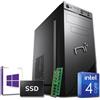 Nonsoloinformatica PC assemblato intel QuadCore 16gb ram DDR4 SSD 240gb windows 10 licenziato WIFI