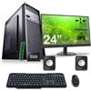Intel Computer completo 8gb ram ssd 1tb monitor mouse tastiera altoparlanti inclusi