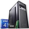 Assemblati Pc Desktop Windows 10 Intel quad core 16gb ram DDR4 ssd 120gb WiFi WIN10 PRO