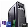 NONSOLOINFORMATICA Computer fisso Windows 10 con licenza Intel core i3-10100 16gb ram ssd 480gb