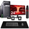 Intel Pc fisso completo i5 4 core 8gb ram ssd 240gb monitor mouse tastiera e casse