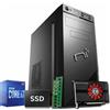 Nonsoloinformatica Pc fisso Windows 10 pro i7-10700 16gb ram hdd 1tb ssd 240gb nvidia gtx 1050 4gb