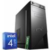 NONSOLOINFORMATICA PC Fisso Intel quad core 8gb ram DDR4 Hard Disk 1 Tb Windows 10 pro WiFi HDMI