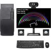 Intel COMPUTER DESKTOP WINDOWS10 INTEL CORE I7 16GB RAM SSD 1TB MONITOR WEBCAM INCLUSI