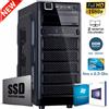 NONSOLOINFORMATICA Computer fisso Pc Desktop Quad-core 8-16GB RAM 1TB SSD240GB LICENZA WINDOWS 10