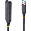 .Com USB3AAEXT5M Cavo Di Estensione Attivo USB 3.0, M/F, 5 M, Nero