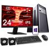 Intel Computer completo 16gb ram ssd 240gb monitor mouse tastiera altoparlanti inclusi