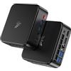 NiPoGi E3B Mini PC ΑΜD Ryzen 5 7430U 16GB RAM/512GB SSD WiFi 6/BT5.2 Max 4.3GHz