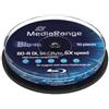 MediaRange DVD MEDIARANGE -R +R Vergini Vuoti Print Stampabili Cake BD BluRay Dual Layer