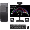 Intel Pc completo i7 16Gb ram Ssd 240 Gb monitor mouse tastiera altoparlanti inclusi
