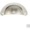 FEEIMOL 20 pezzi Maniglia del Cassetti Maniglie Conchiglia Maniglie per Mobili Maniglie Antiche Vintage Shell Manopole del Porta Cassetto per Armadietti Pomelli Pull Cucina