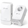 TP-LINK PGW2440 KIT V1 - Kit Wi-Fi 6 - Kit di adapter Powerline - PGW2440 KIT