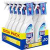 VIAKALl Detersivo Anticalcare Spray Aceto, Maxi Formato 10 Pezzi da 515 ml