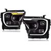 TASEKI Gruppo Fari Anteriori Assy Per Ford Per Ranger Per T9 2022-2023 Fari Per Auto Lampade Per Auto A LED Luci Di Marcia Diurna Indicatori Di Direzione Dinamici Montaggio Fari Auto(No Lens,4 Lens)