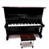Pianoforte verticale miniatura Nero - Mini Piano Black - Mini Pianoforte Negro