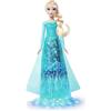 Mattel Disney Bambola Canta Elsa Suoni e Luci con Effetti Luminosi e Musica, Canta la Canzone Rilasciata, Rilasciata dal Film in 4 Lingue, JNB96