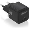 AISENS Caricabatterie da parete Aisens ASCH-25W1P013-BK/ 1xUSB Tipo-C/ 25W