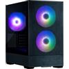 ZALMAN Case per PC Mini Tower ZALMAN P30 AIR, Micro ATX/Mini-ITX, 3 ventole da 140 mm A-RGB, frontale in rete, nero