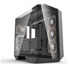 darkflash Case per PC, DARKFLASH DY470 Cube, ATX, Micro ATX, Mini-ITX, 4 ventole A-RGB, USB 3.0, Type-C, 3 pannelli in vetro temperato