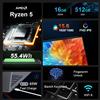 Selius Laptop da 15,6 pollici con display FHD IPS, 16 GB di RAM, 512 GB di SSD e processore AMD Ryzen 5 5500U