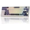 Selius Tastiera meccanica wireless - Tastierino numerico per mancini - 98 tasti - Illuminazione RGB