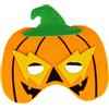 CARNIVAL TOYS MASCHERA ZUCCA BIMBO IN FELTRO CON CAVALLOTTO. DISTRIBUITO DA CARNIVAL TOYS