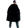 CARNIVAL TOYS Mantello Nero in Taffetà 135 cm - Costume per Bambini, in Busta con Gancio