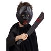 CARNIVAL TOYS Set horror -maschera e coltello - accessorio completo per halloween