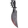 CARNIVAL TOYS Coltello zombie halloween insanguinato 50 cm