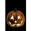CARNIVAL TOYS Zucca decorativa in polistirolo con luci diametro 16 cm