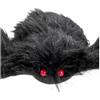 CARNIVAL TOYS Ragno nero peloso halloween diametro 60 cm